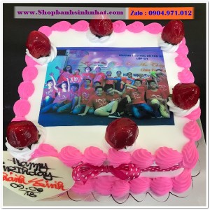 Bánh Sinh Nhật In Hình Ảnh - H170